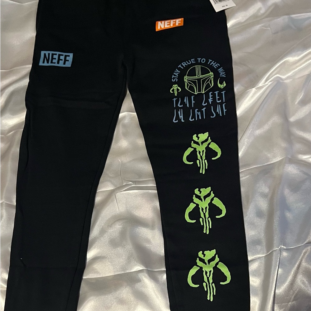 Boys Star Wars Neff Black Pants.